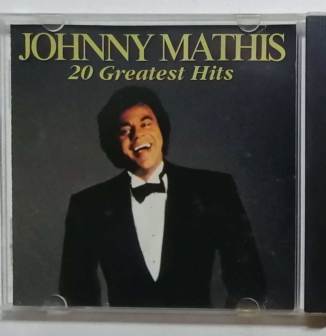Johnny Mathis 20 Greatest Hits, Hobbies & Toys, Music & Media, CDs ...