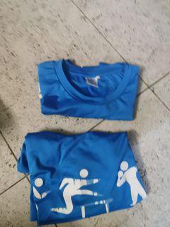 JS athletics 6 year old shirt x 2