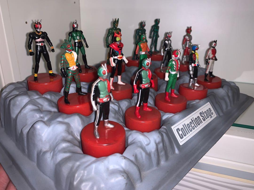 Rider Collection Kamen Rider Bottle Cap Figure Collection , Hobbies & Toys, Toys & Games ...