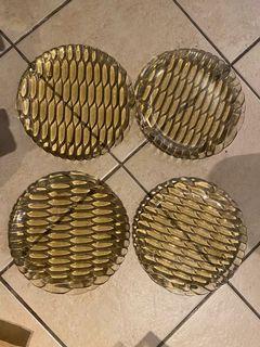KARTELL Intavola (Gold) Family Fruit Platter
