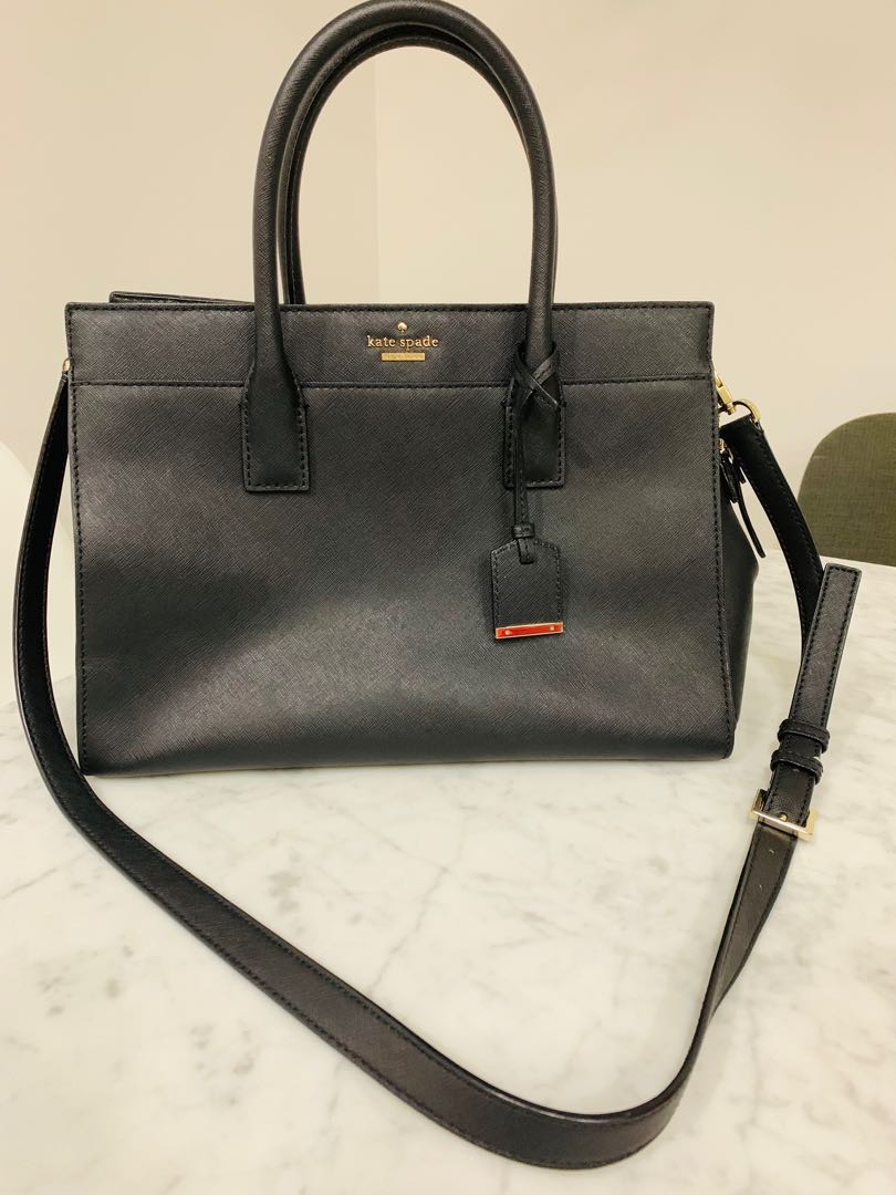 Kate spade black work bag best sale