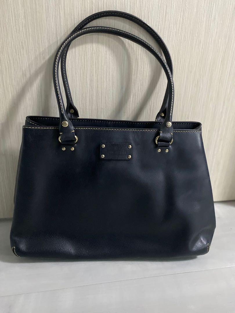 Kate Spade Wellesley Elena Black Tote Handbag Women s Fashion Bags Wallets Shoulder Bags on Carousell