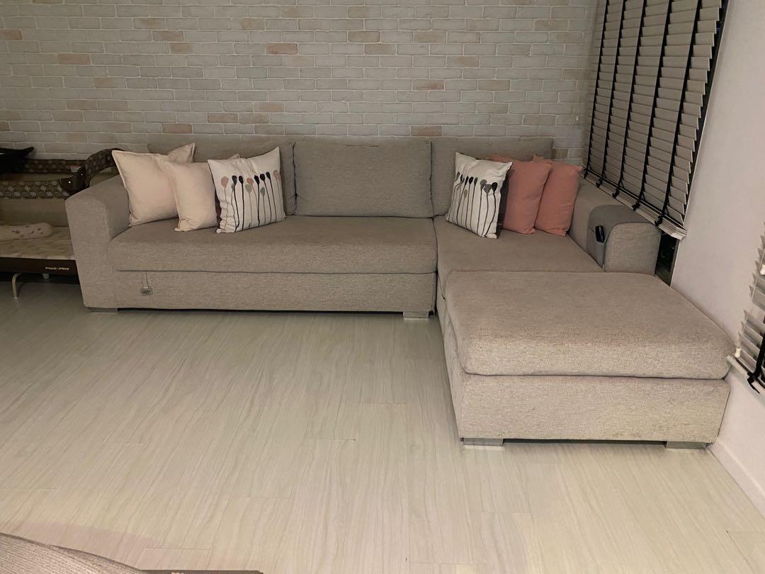 King koil sofa, Furniture & Home Living, Furniture, Sofas on Carousell