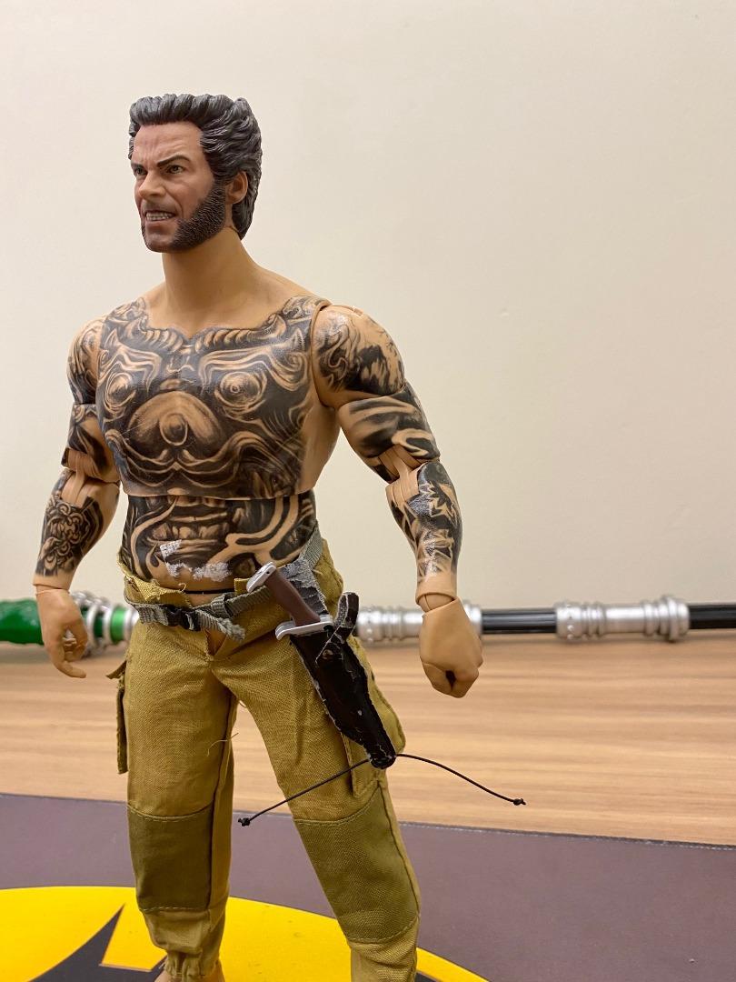Kitbash - Wolverine in full tattoo body #335, Hobbies & Toys, Toys ...