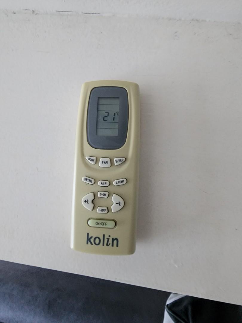 Kolin 1hp Window Type Aircon w/ Remote, TV & Home Appliances, Air