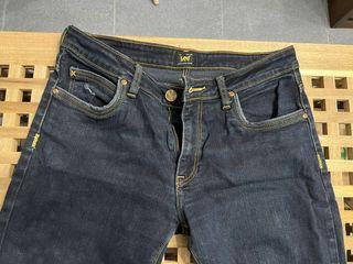 Lee black denim skinny jeans
