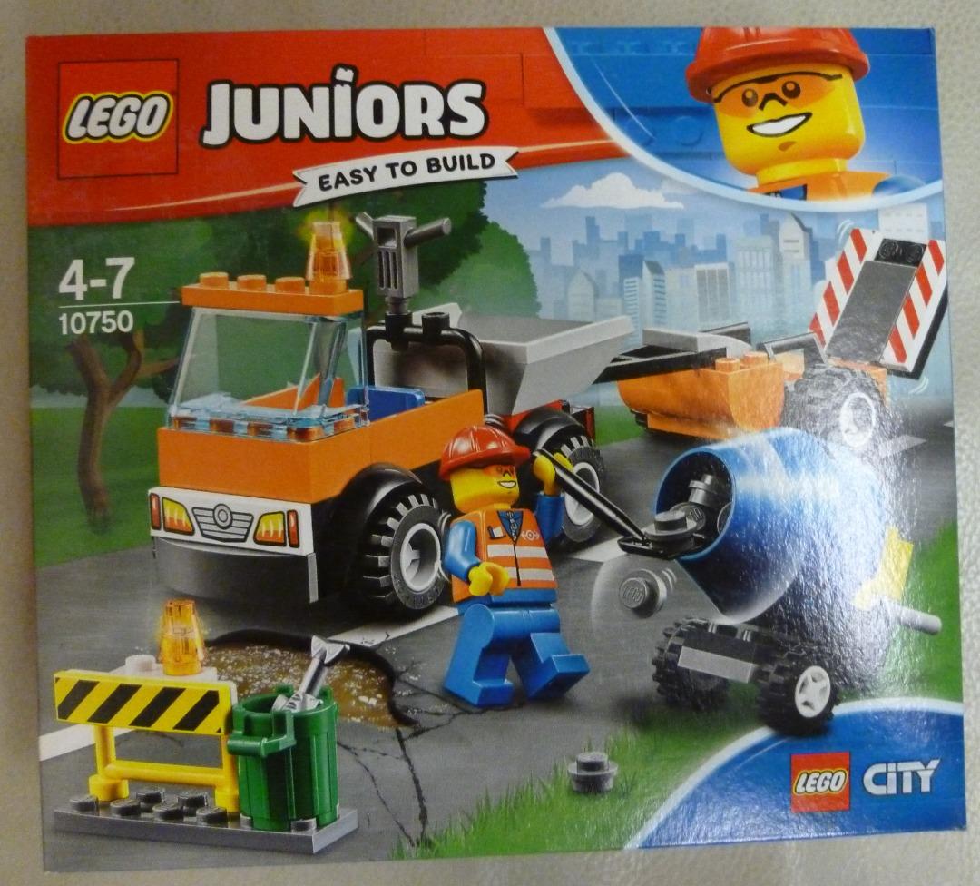 LEGO Juniors City 10750 Road Repair Truck (全新絕版未開MISB 與