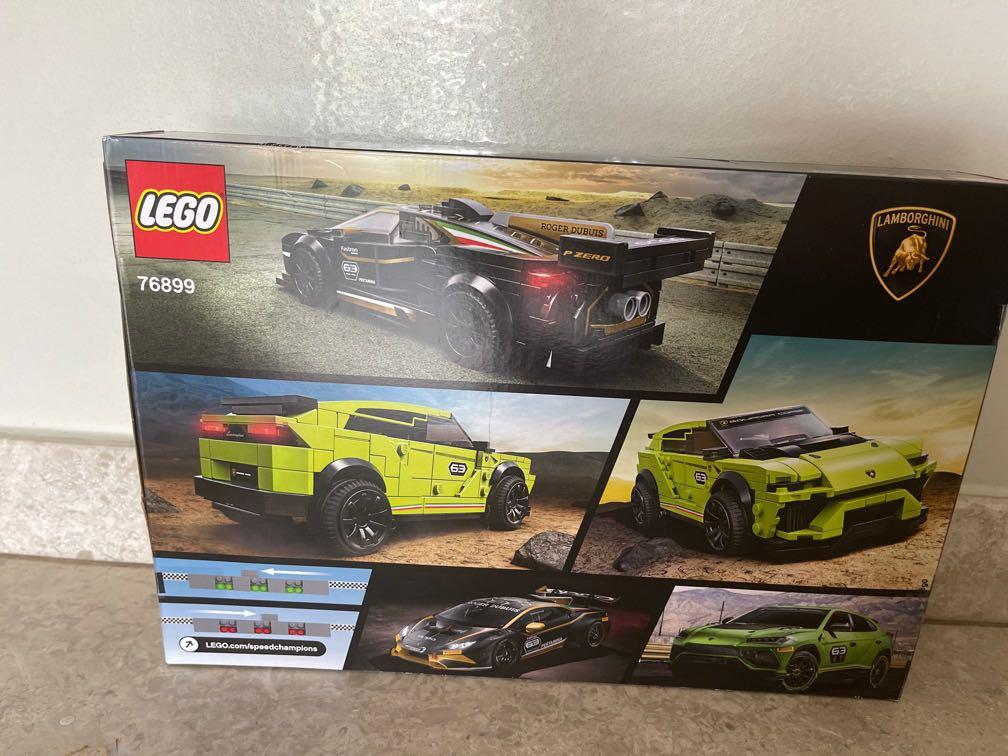 Lego Speed Champions 76899 Lamborghini Urus St X And Lamborghini Huracan Super Trofeo Evo 0855