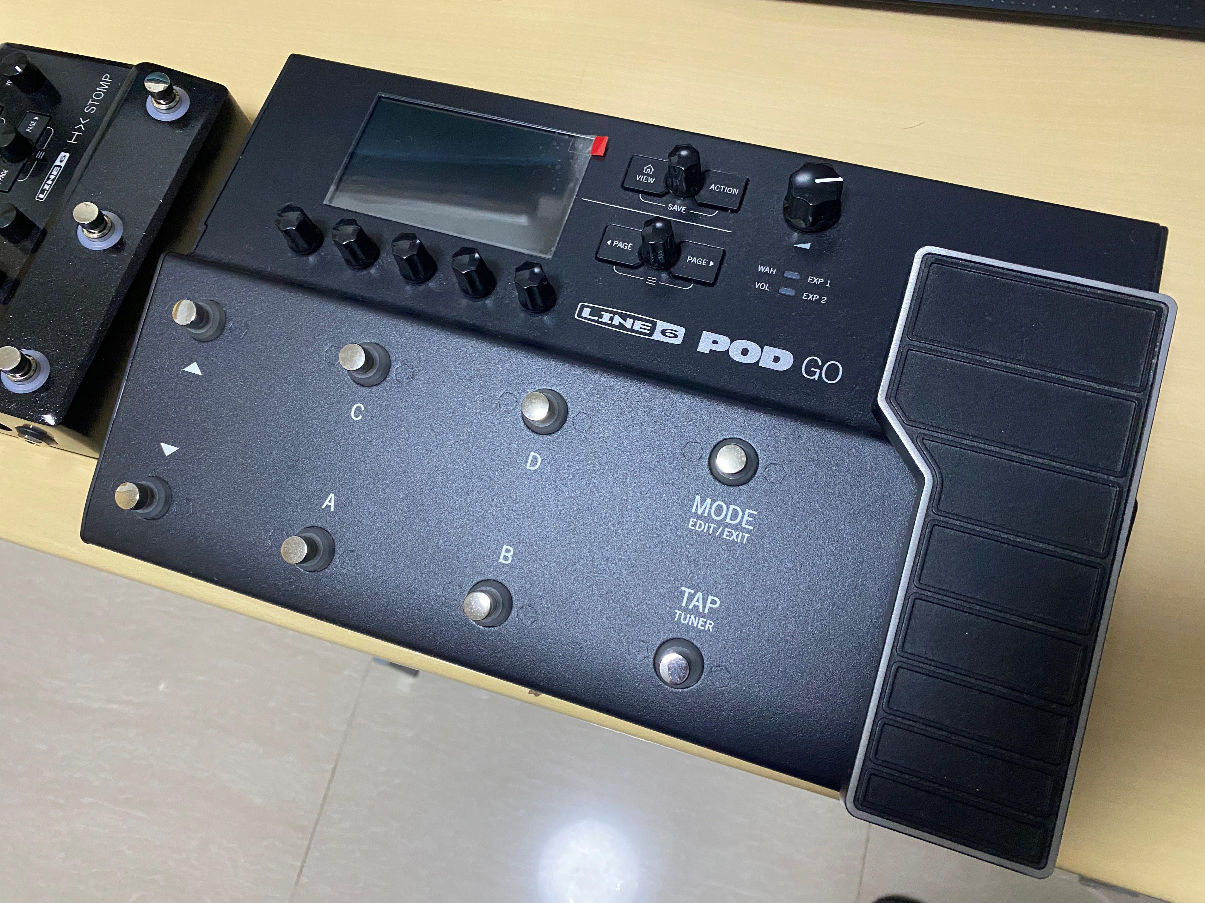Line 6 POD Go Guitar Multieffects Floor Processor, 興趣及遊戲, 音樂、樂器 & 配件