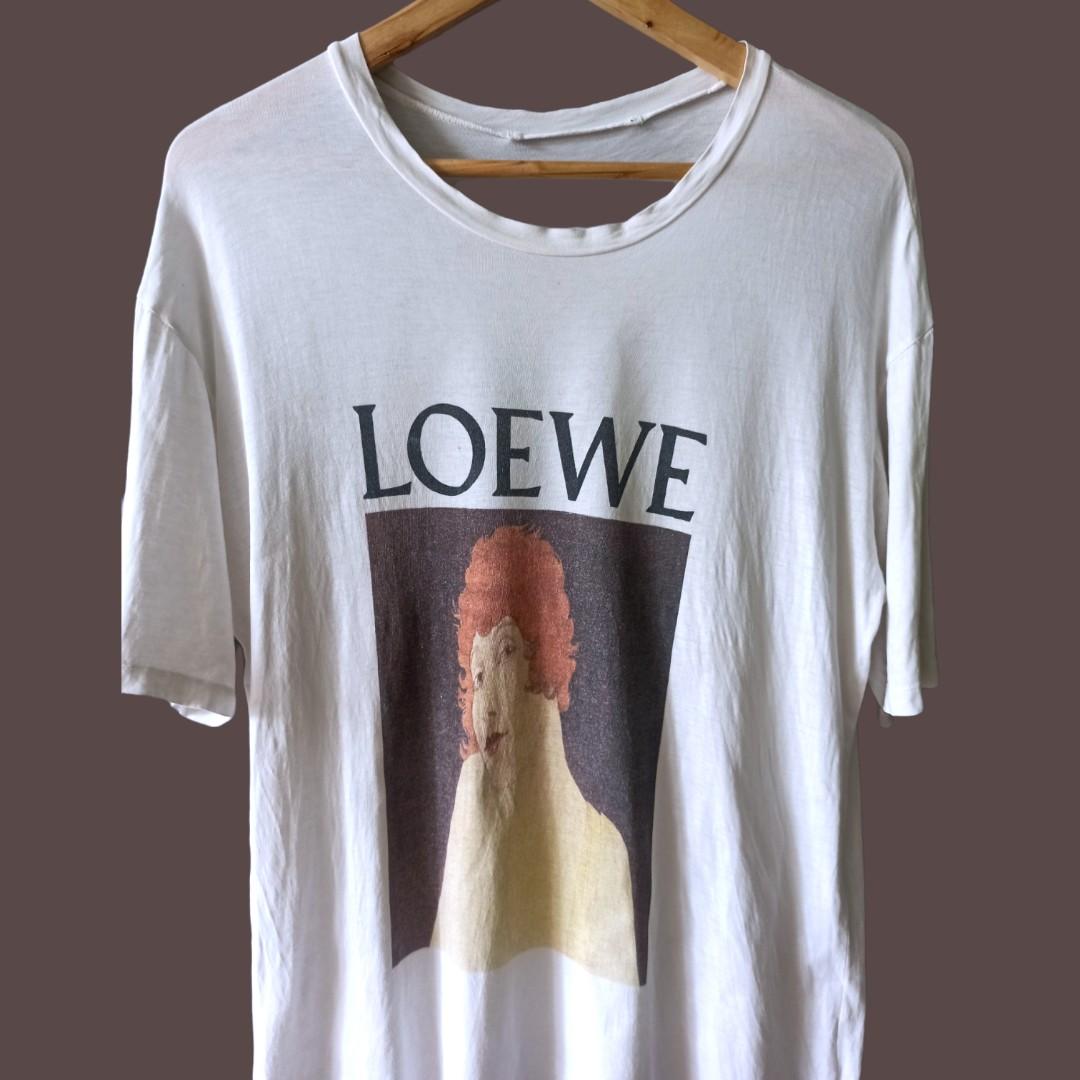 LOEWE Luo Yiwei 2023 new launch counter series cotton T-shirt! New design  inspiration, very fashionable representative! Exquisite logo design -  απομιμηση παπουτσια