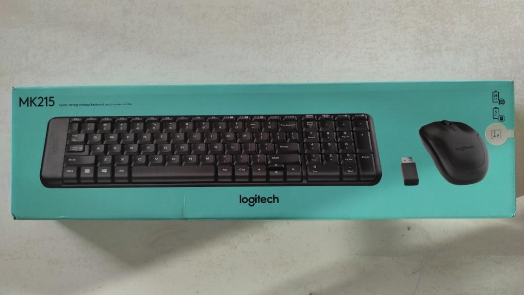 Mk215 Logitech MK215 Wireless Keyboard & Mouse Combo, Computers & Tech, Parts ...