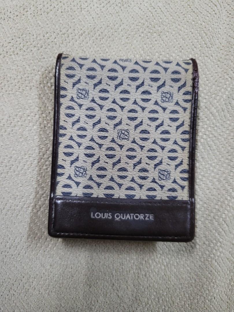 Lot - Louis Quatorze Men's Leather Money Clip/Wallet