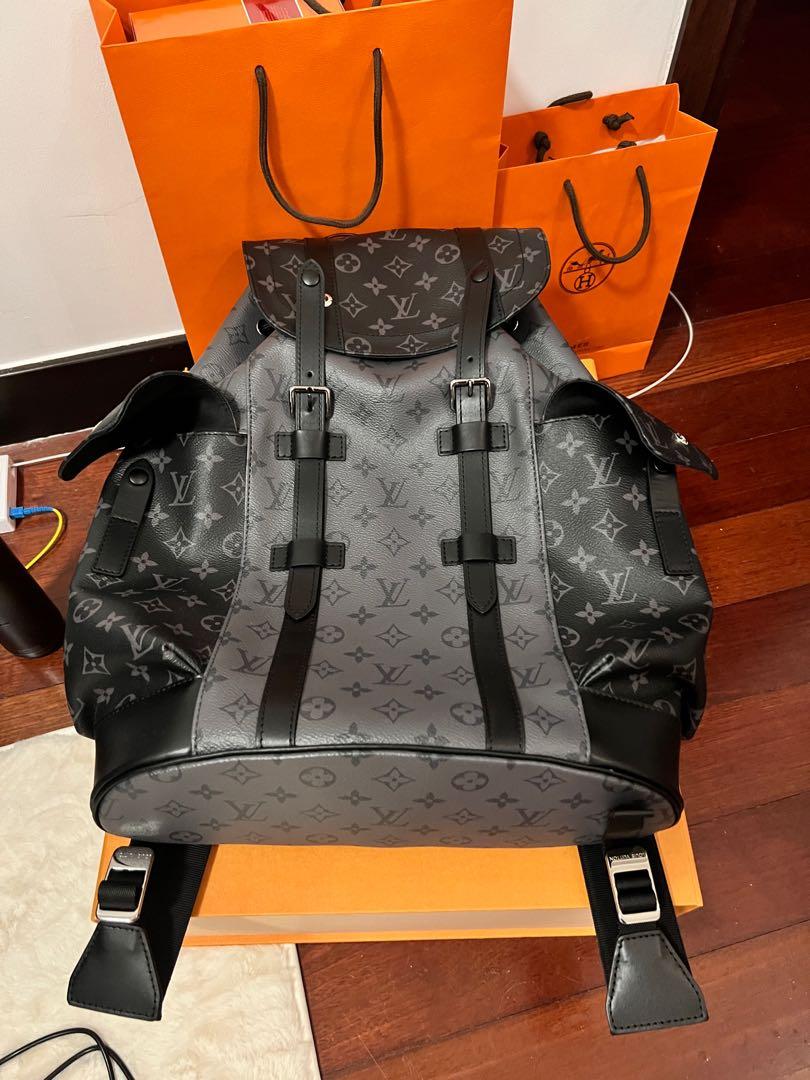 LV Christopher Backpack Monogram-Embossed PVC M44766