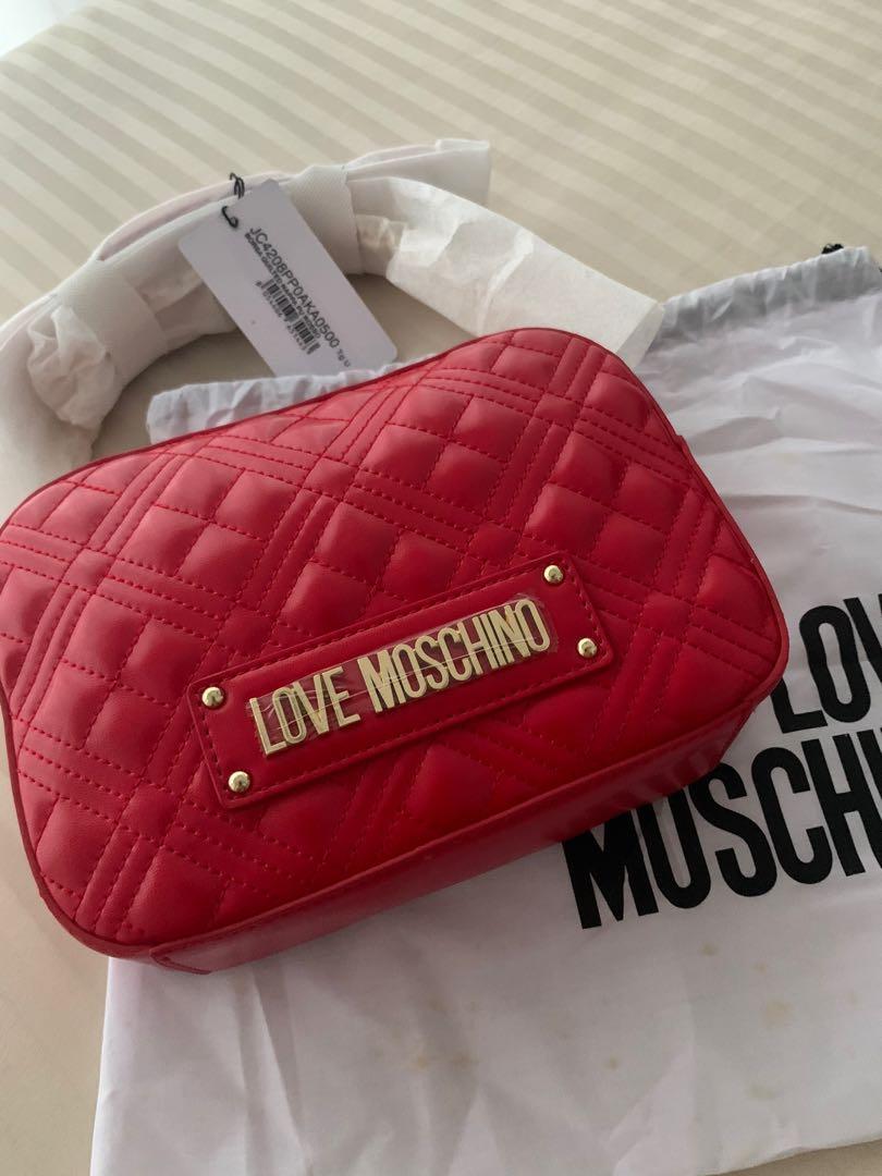 Love moschino borsa quilted shop nappa pu