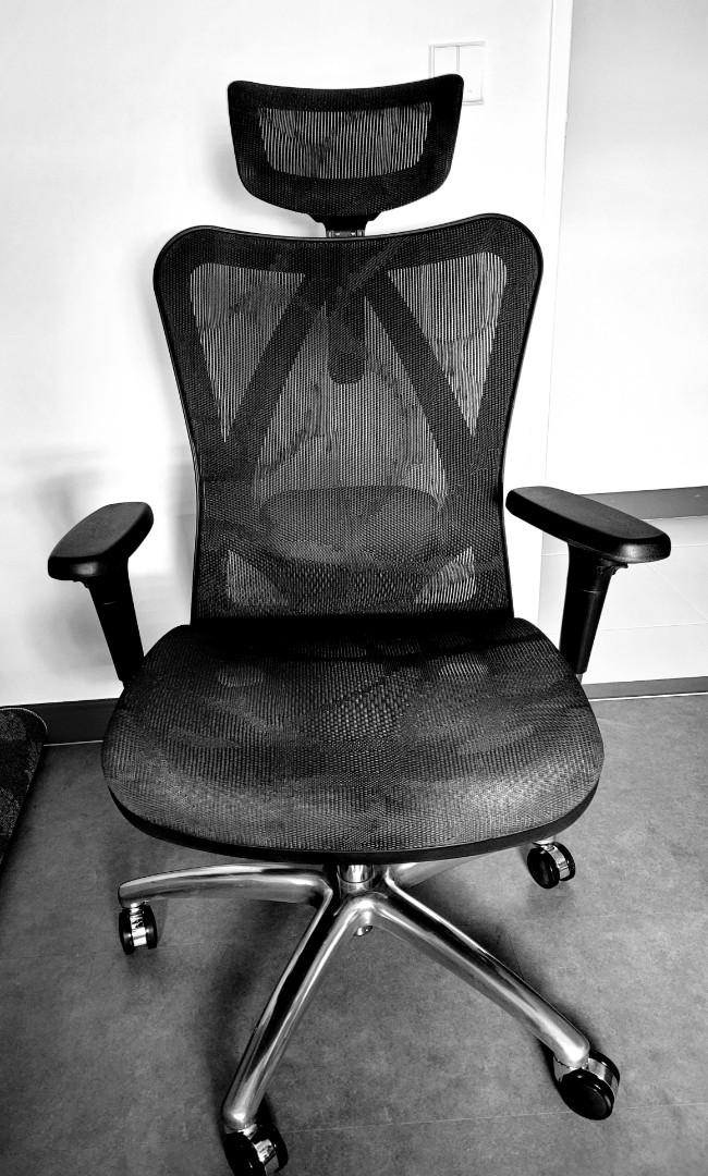 M57 Ergonomic Full Mesh Office Chair, Furniture & Home Living
