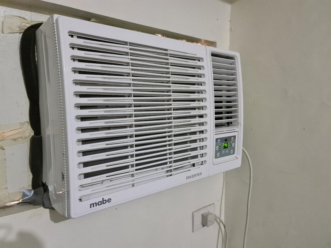 Updated hitachi carrier window type inverter aircon 58 off