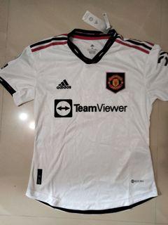 Adidas Authentic Manchester United Scott McTominay Home Jersey w/ EPL + No Room for Racism Patches 21/22 (Real Red/White) Size 2XL