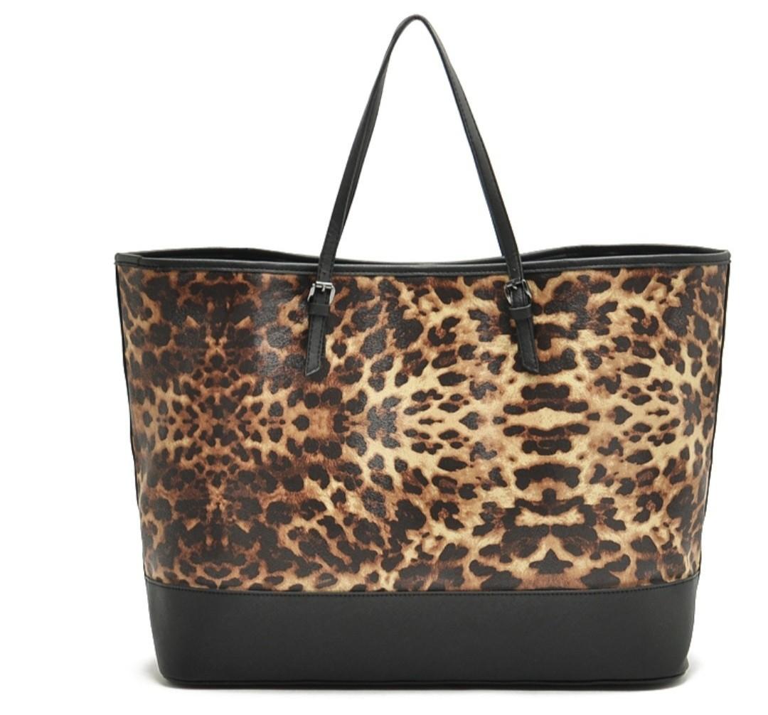 Mango leopard new arrivals bag