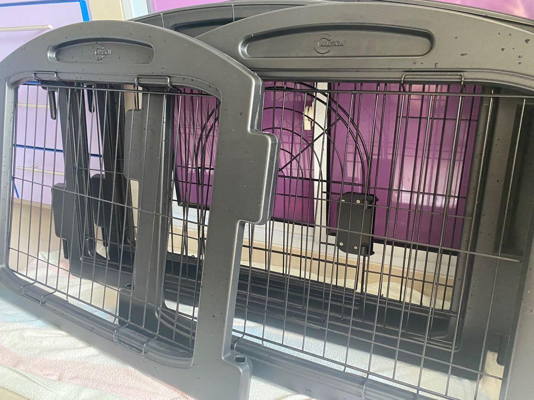 Marukan Soft Circle Dog Cage Pet Supplies Homes Other Pet Accessories on Carousell