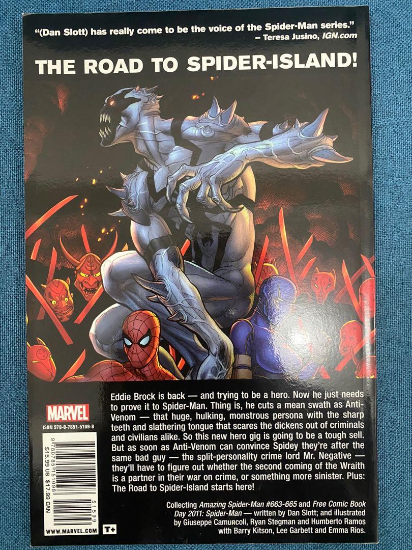 Comics　Spiderman　Marvel　Magazines,　The　Return　on　Anti-Venom,　Toys,　Amazing　The　Manga　of　Hobbies　Books　Carousell