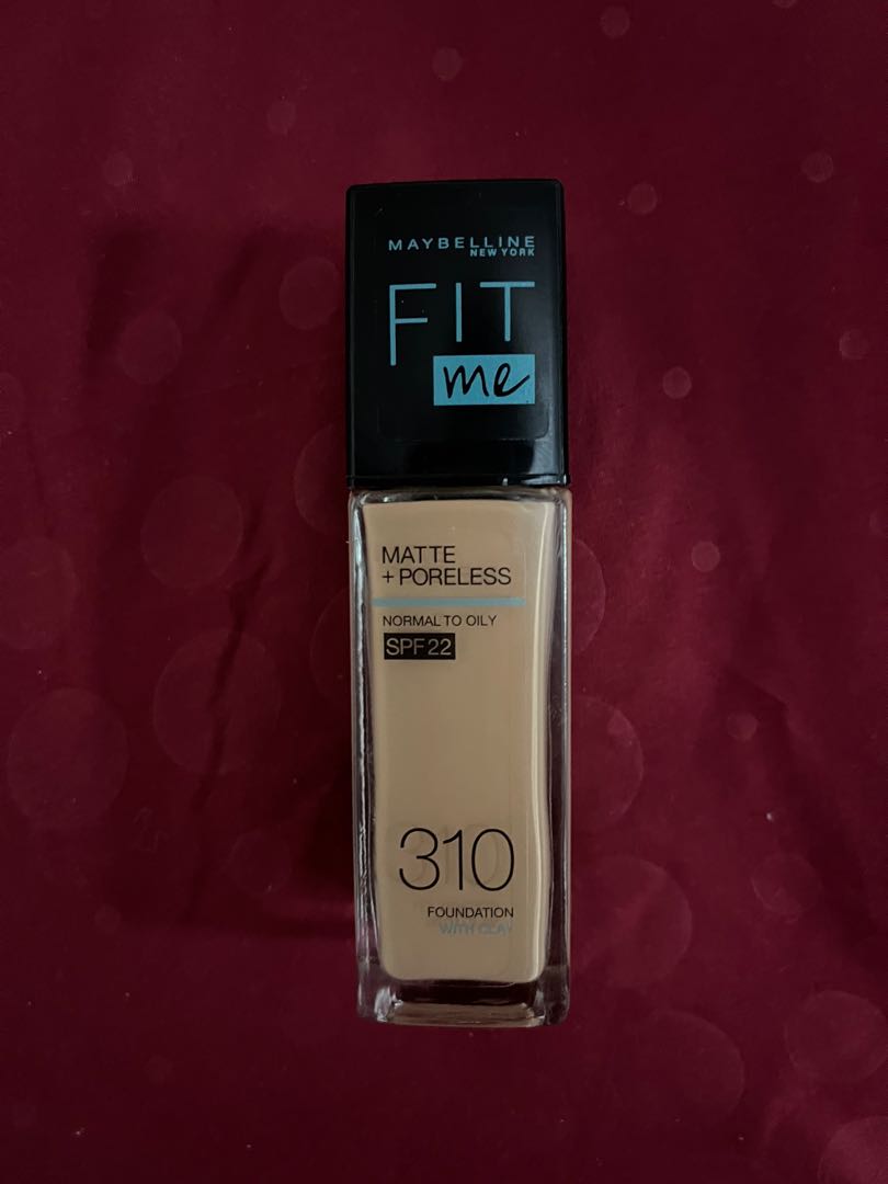 Maybelline Fit Me Foundation 310, Beauty & Personal Care, Face, Makeup ...