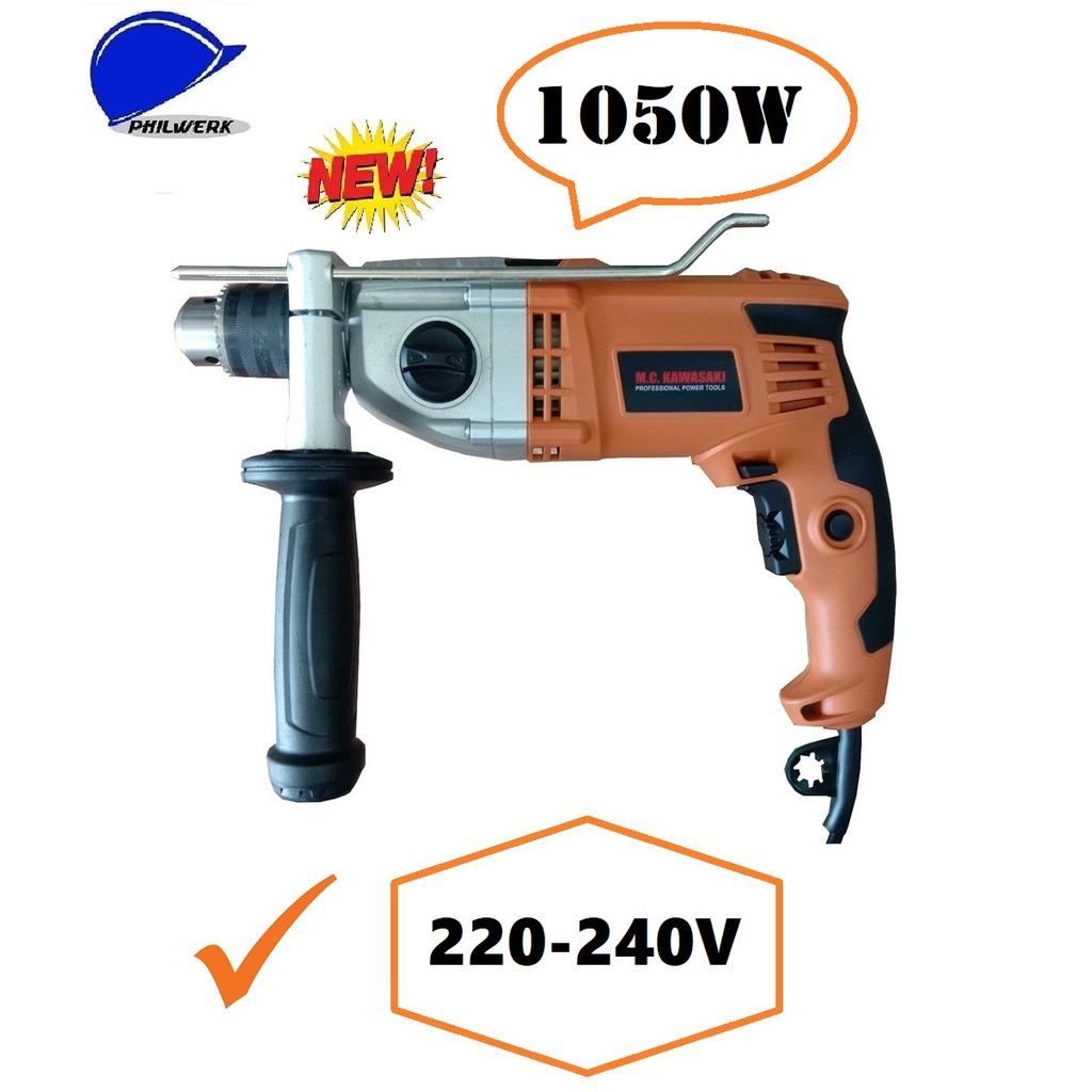 M.C. Kawasaki Impact Drill 1050Watts, Commercial & Industrial