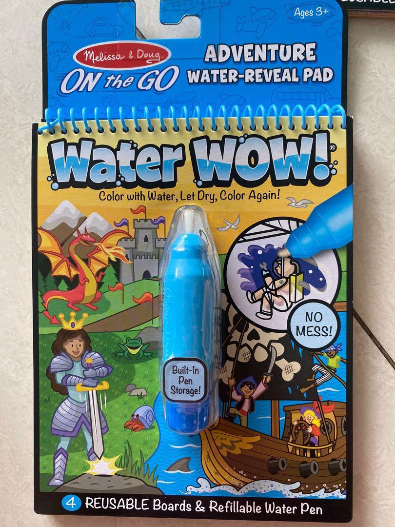 Melissa & Doug On The Go Water Wow! Reusable Color with Water