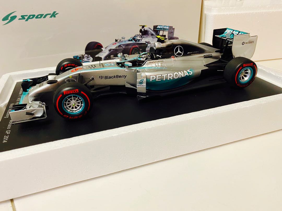 Mercedes F1 team W05 Nico Rosberg Winner Monaco GP 2014 