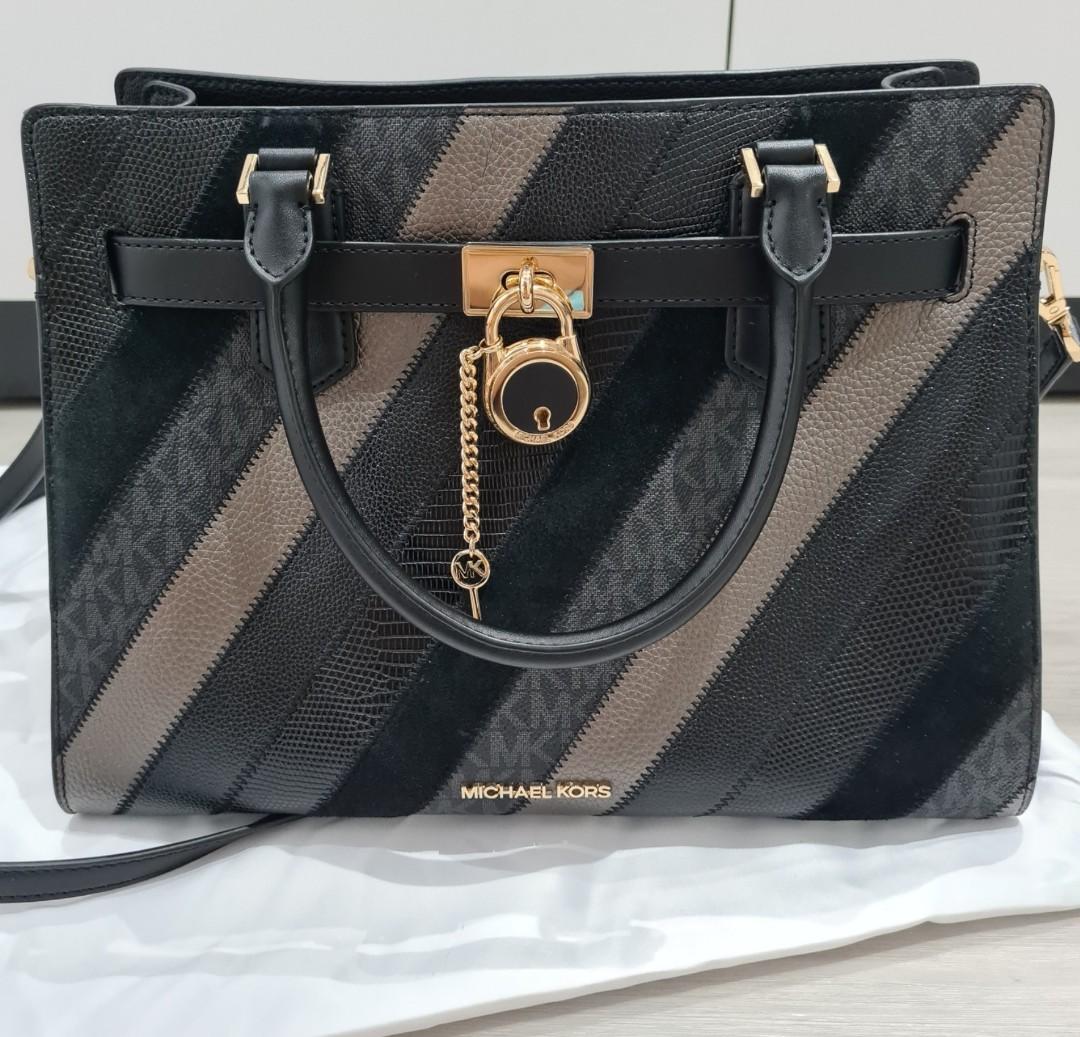 MK hamilton on sale medium black tote