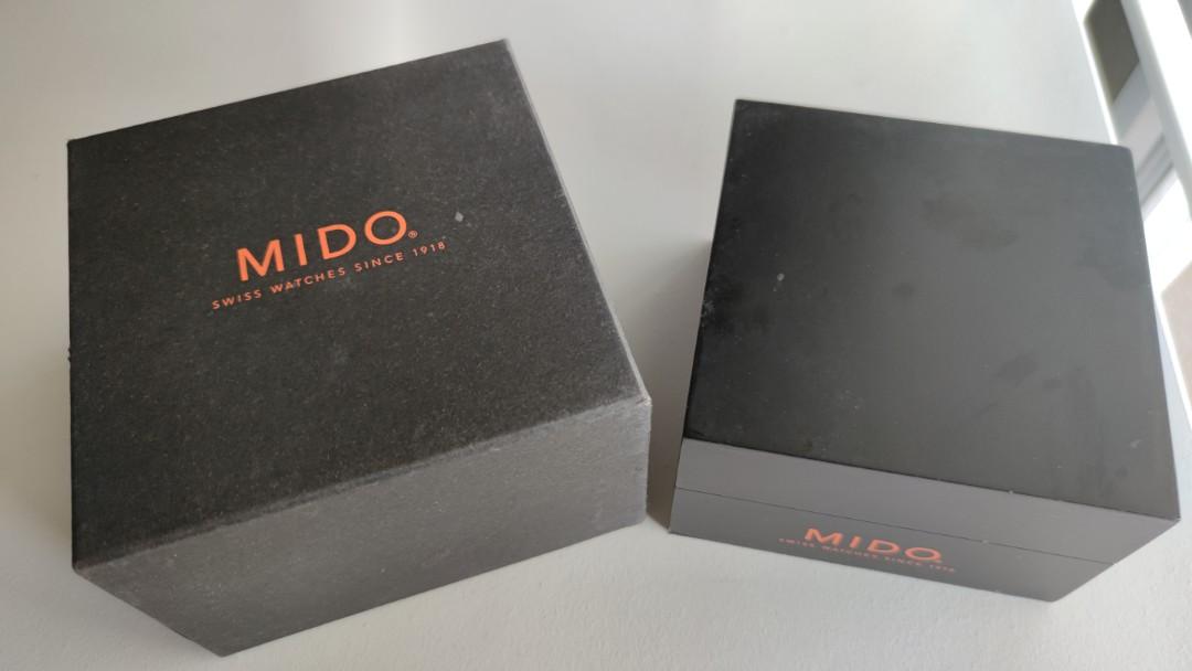 Mido watch hotsell box