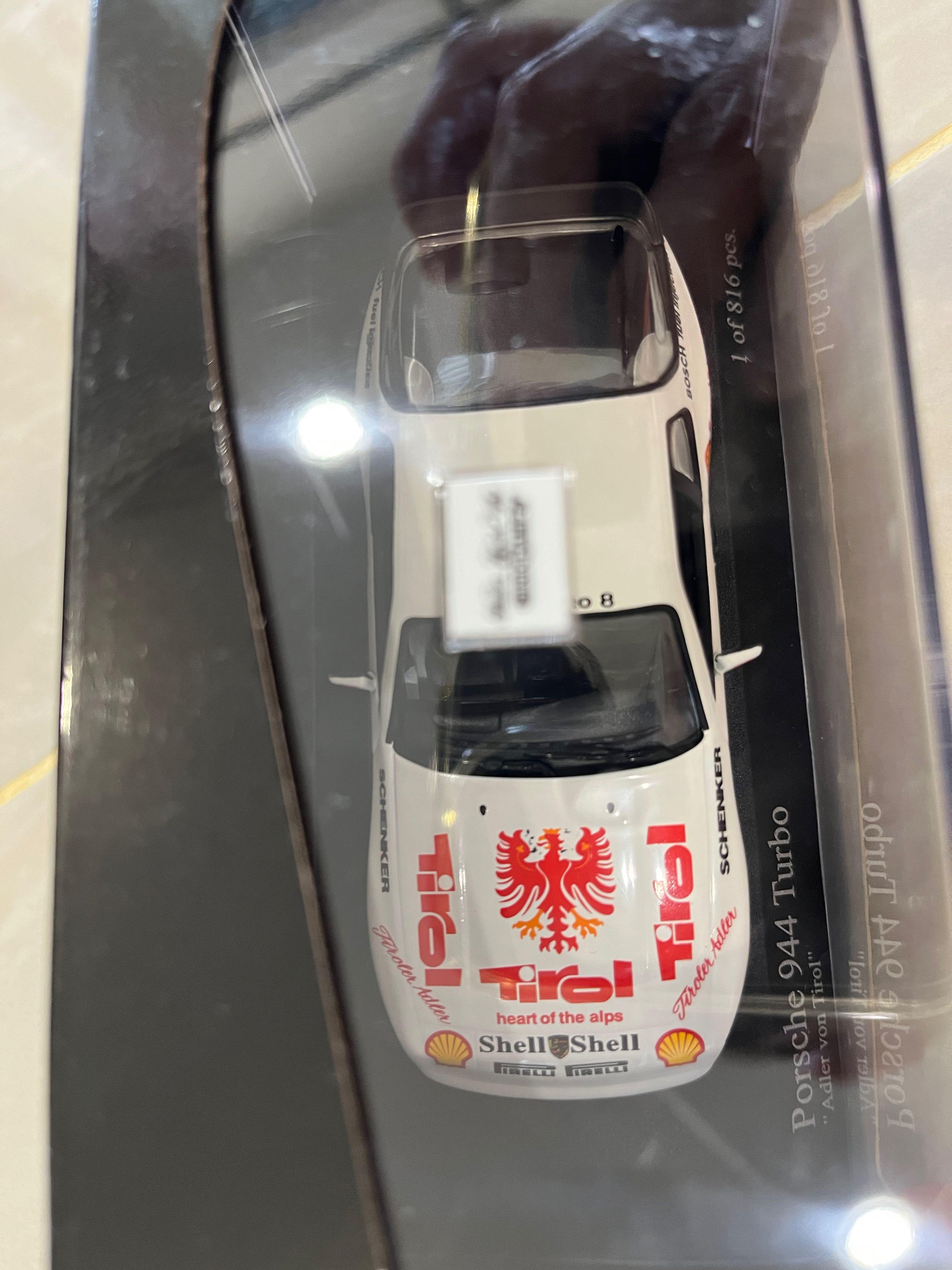 Minichamps 1:43 Porsche 944 Turbo “Adler von Tirol”, Hobbies