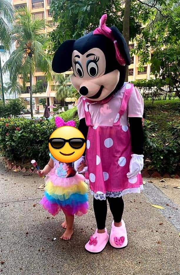 Minnie mouse dress up costume on sale