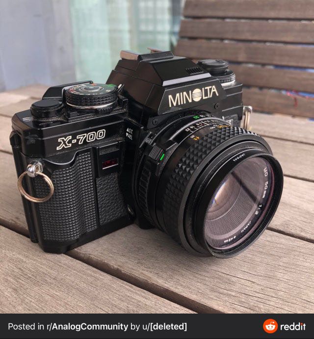 Minolta X 700 Film Camera Photography Cameras On Carousell minolta-x-700-film-camera-photography-cameras-on-carousell