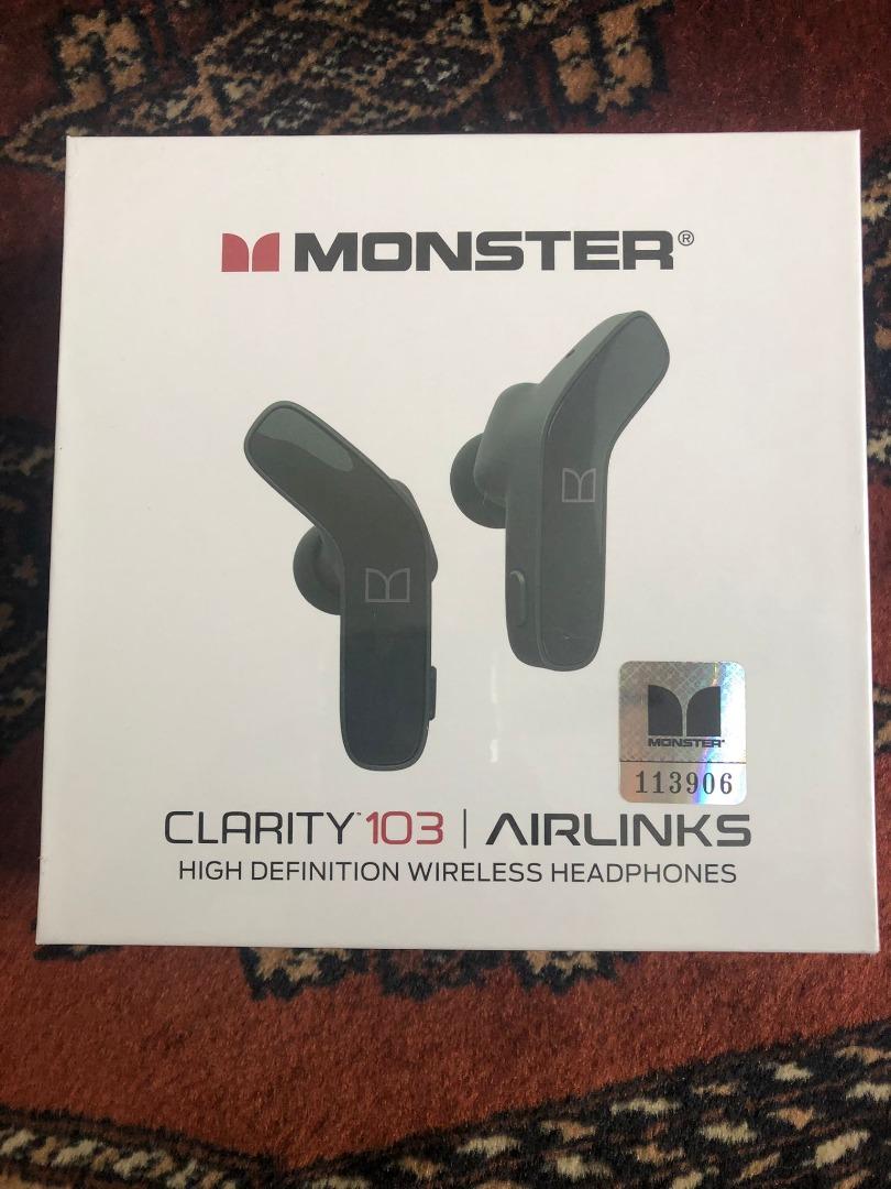 Monster Clarity 103 Brand New Sealed in Box