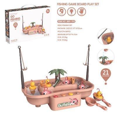 Montessori Go Fishing Game Bath Toy For Toddler Kids Magnetic