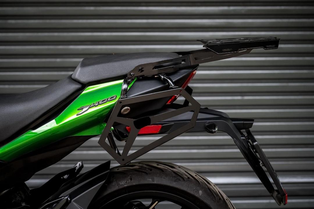 Moto Sammy Singapore Bajaj Dominar 400 Heavy Duty Top Side Rack ! Ready ...