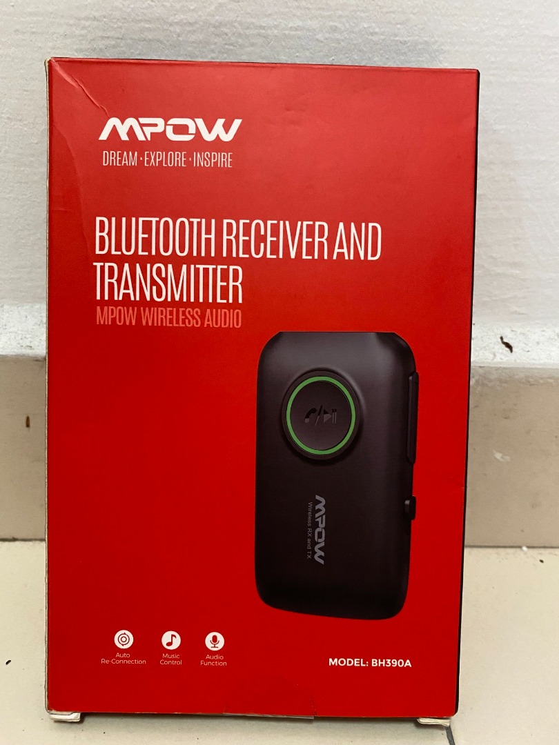 Mpow bh390a 2025 bluetooth transmitter receiver