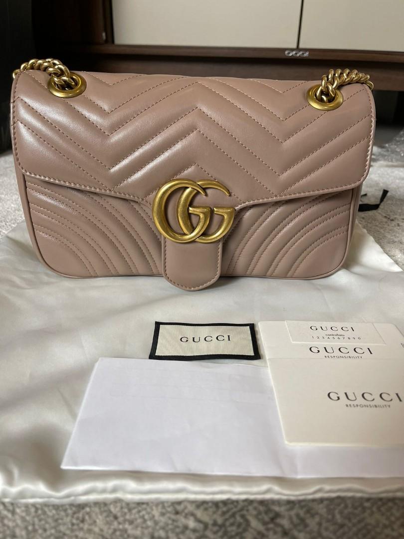 Gucci marmont small nude shop