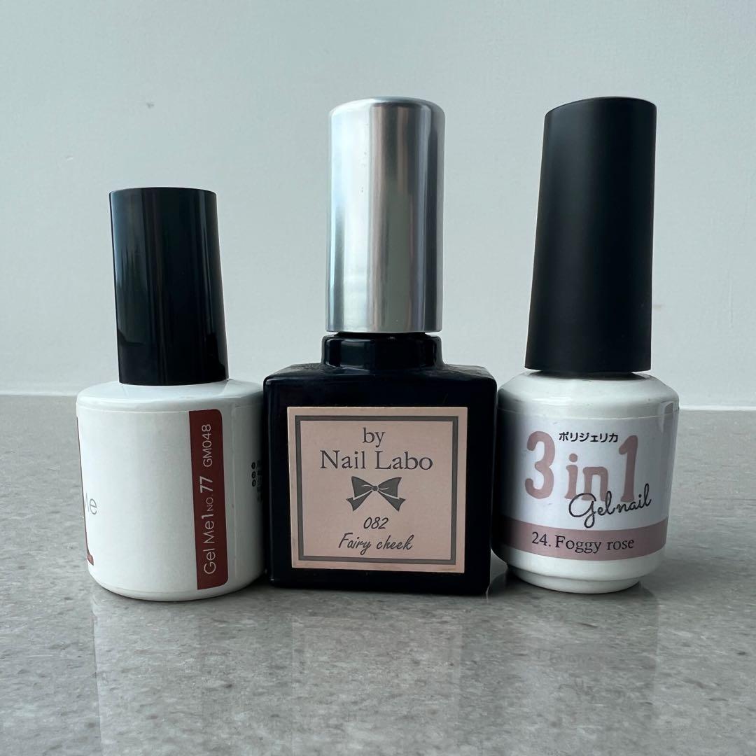 Nail Labo gel 甲LED燈機& 拆soft gel 甲水& LED 指甲油3枝, 美容