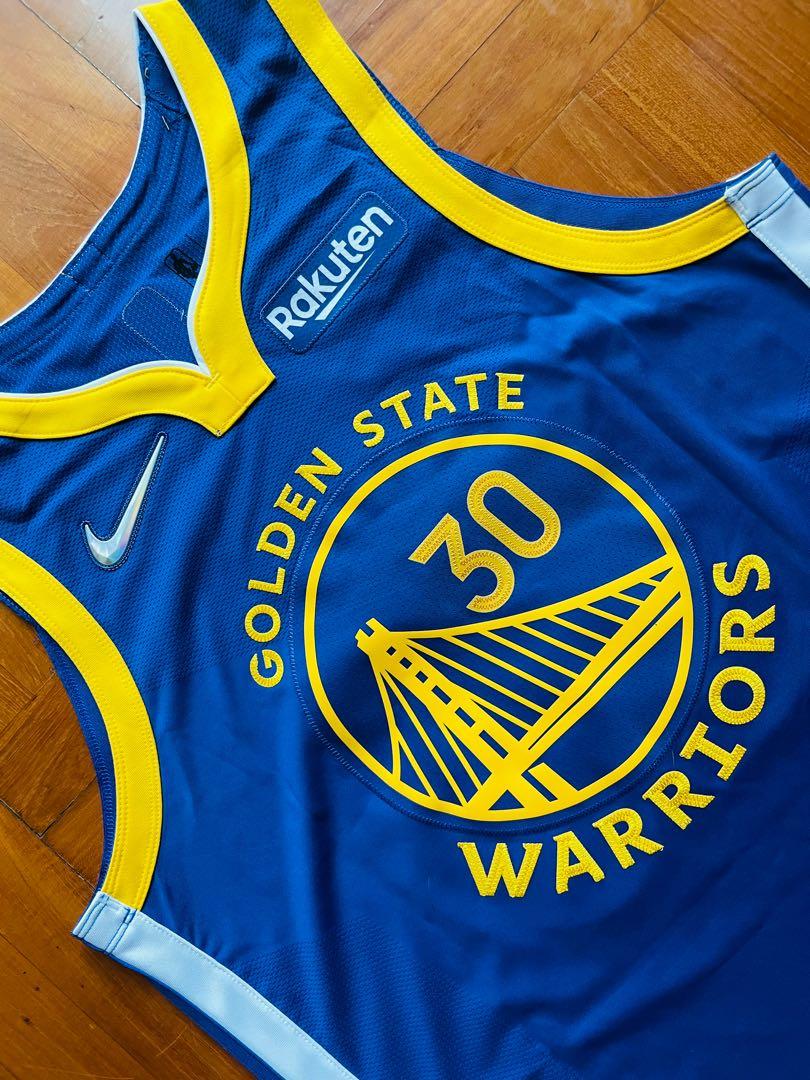 NBA Nike Stephen Curry #30 Golden State Warriors 2021-2022 75th