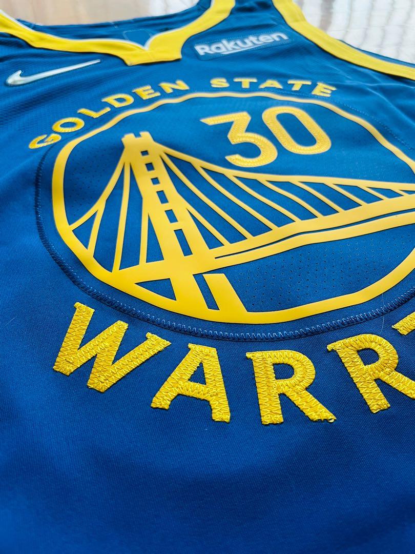 NBA Nike Stephen Curry #30 Golden State Warriors 2021-2022 75th 