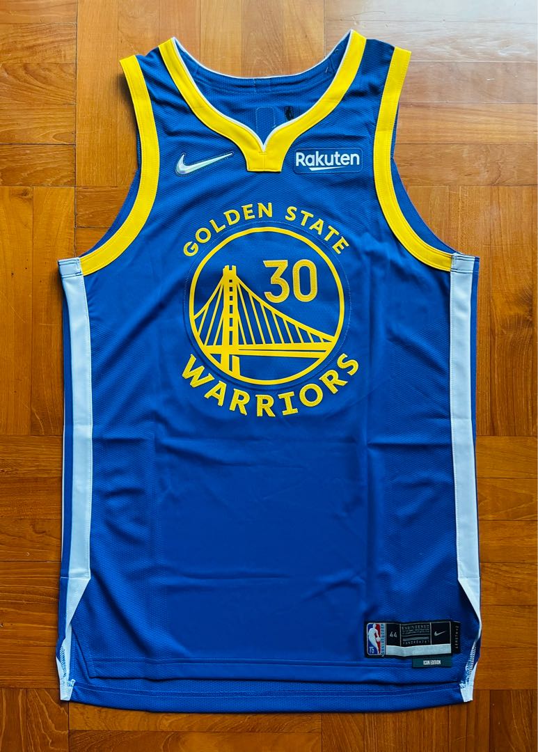 NBA Nike Stephen Curry #30 Golden State Warriors 2021-2022 75th