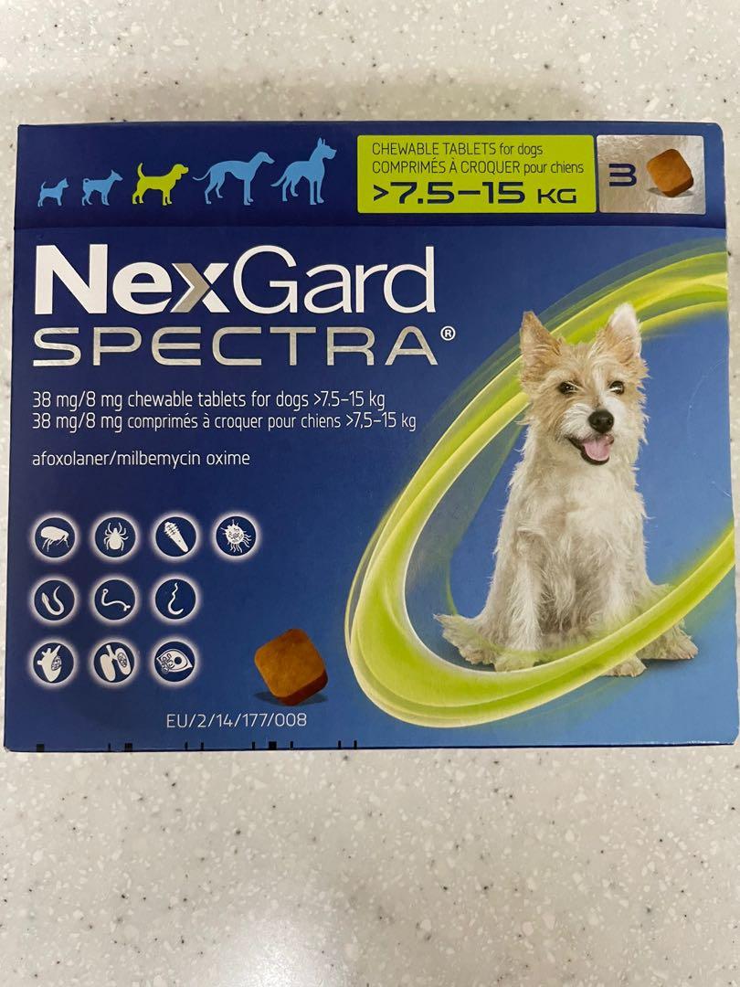 Nexgard Spectra > 7.5 - 15kg, Pet Supplies, Health & Grooming on Carousell