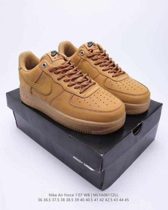 Womens air shop force 1 wheat