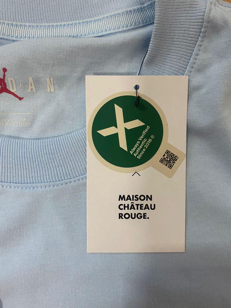 jordan x maison chateau rouge t shirt