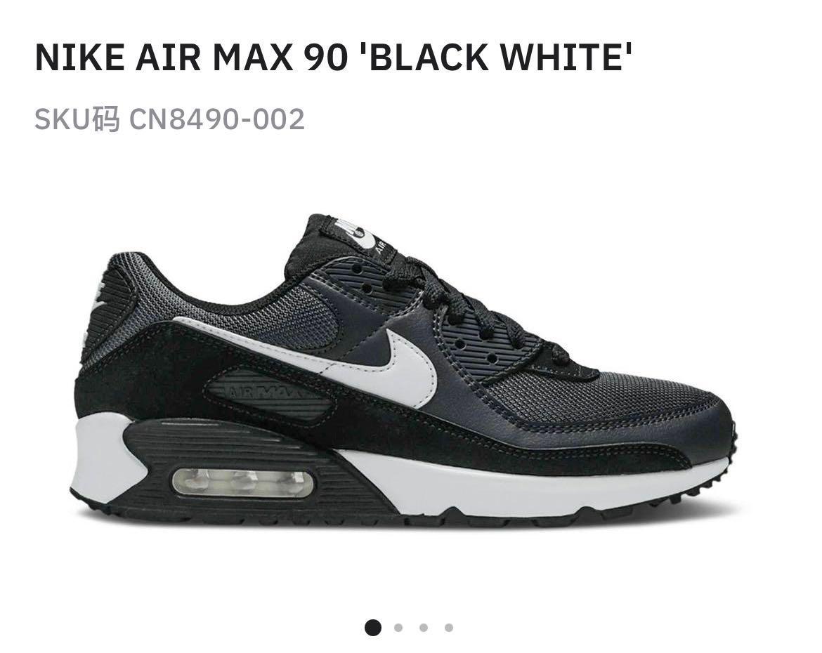 Nike Air Max 90 'Black White', Men's Fashion, Footwear, Sneakers on  Carousell