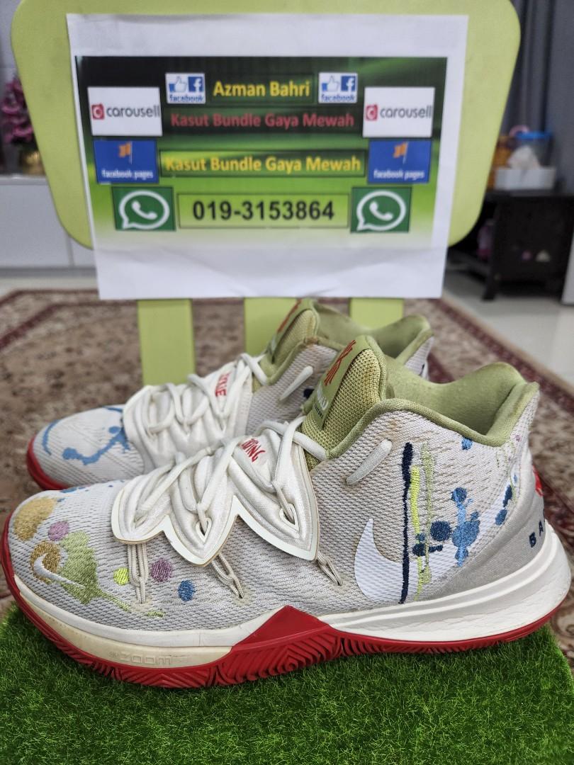 Nike Kyrie 5 X Bandulu Owen Graffiti 10uk Men s Fashion Footwear