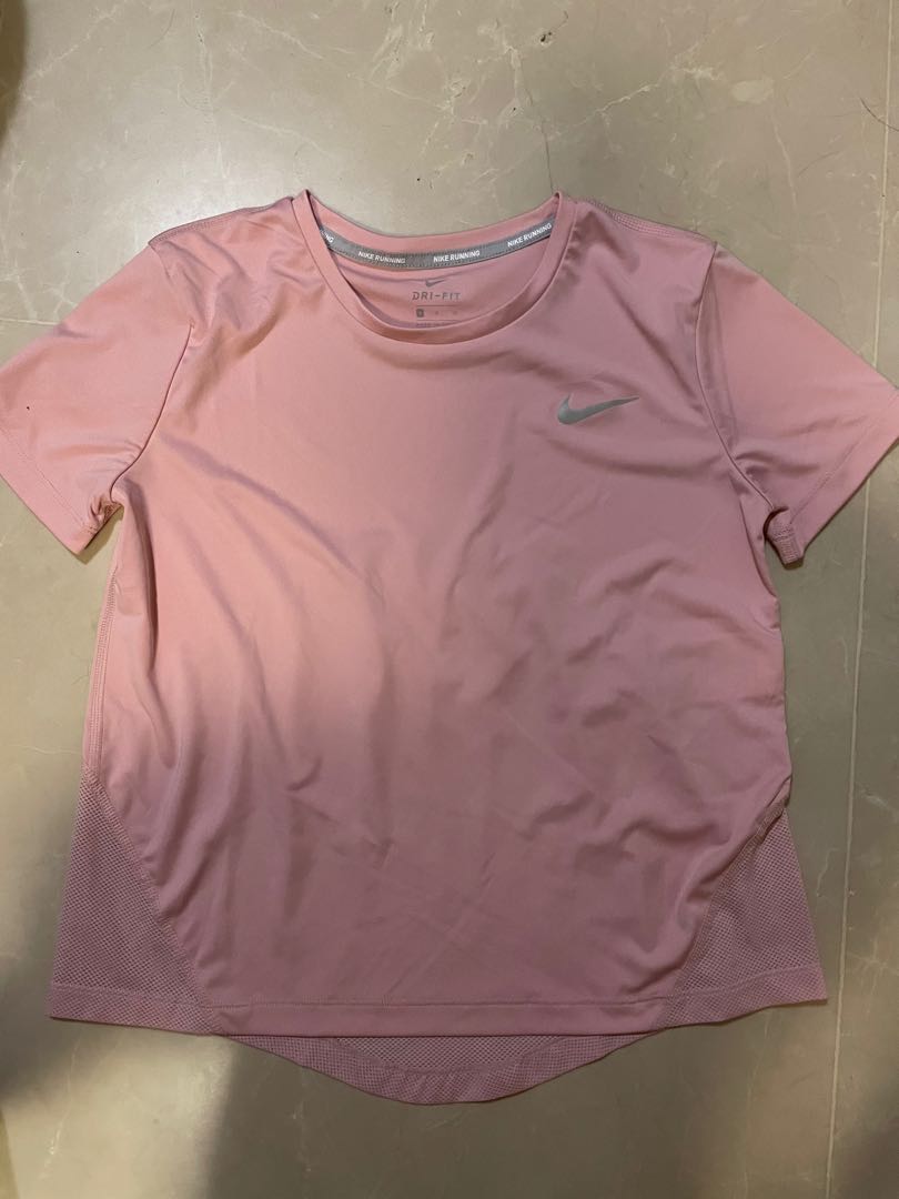 light pink nike top