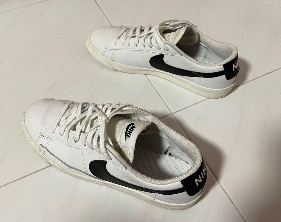 mens black and white nike sneakers