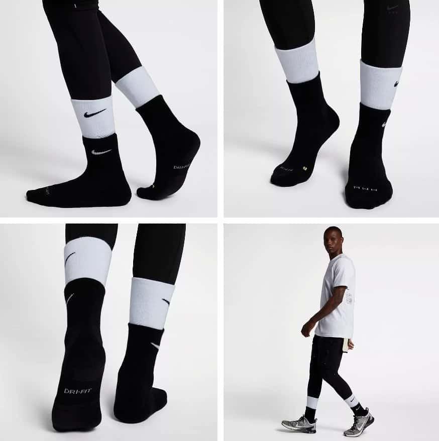 Nike 2 layer socks sales